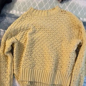 Yellow sweater